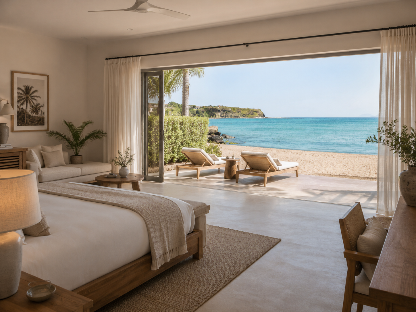 Beachfront Suite at Halcyon Bay Resort